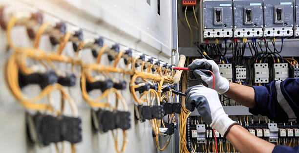 Professional Electrician technician working in Brenham, TX